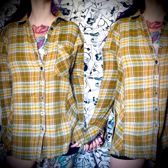 Free People Tops - Free People Flannel